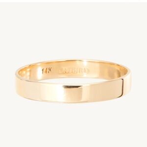 CATBIRD Tomboy Ring Sz5 14k Solid Yellow Gold